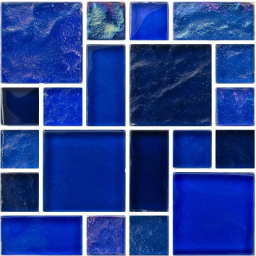 Aquabella Night Life Gallant Blend Glass Tile